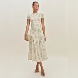 Reformation Kiria Dress Ivory